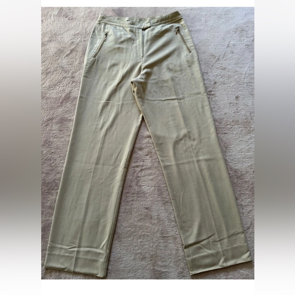 Tail Women's Beige Golf Pants Ankle Performance Tech Stretch Waist 30